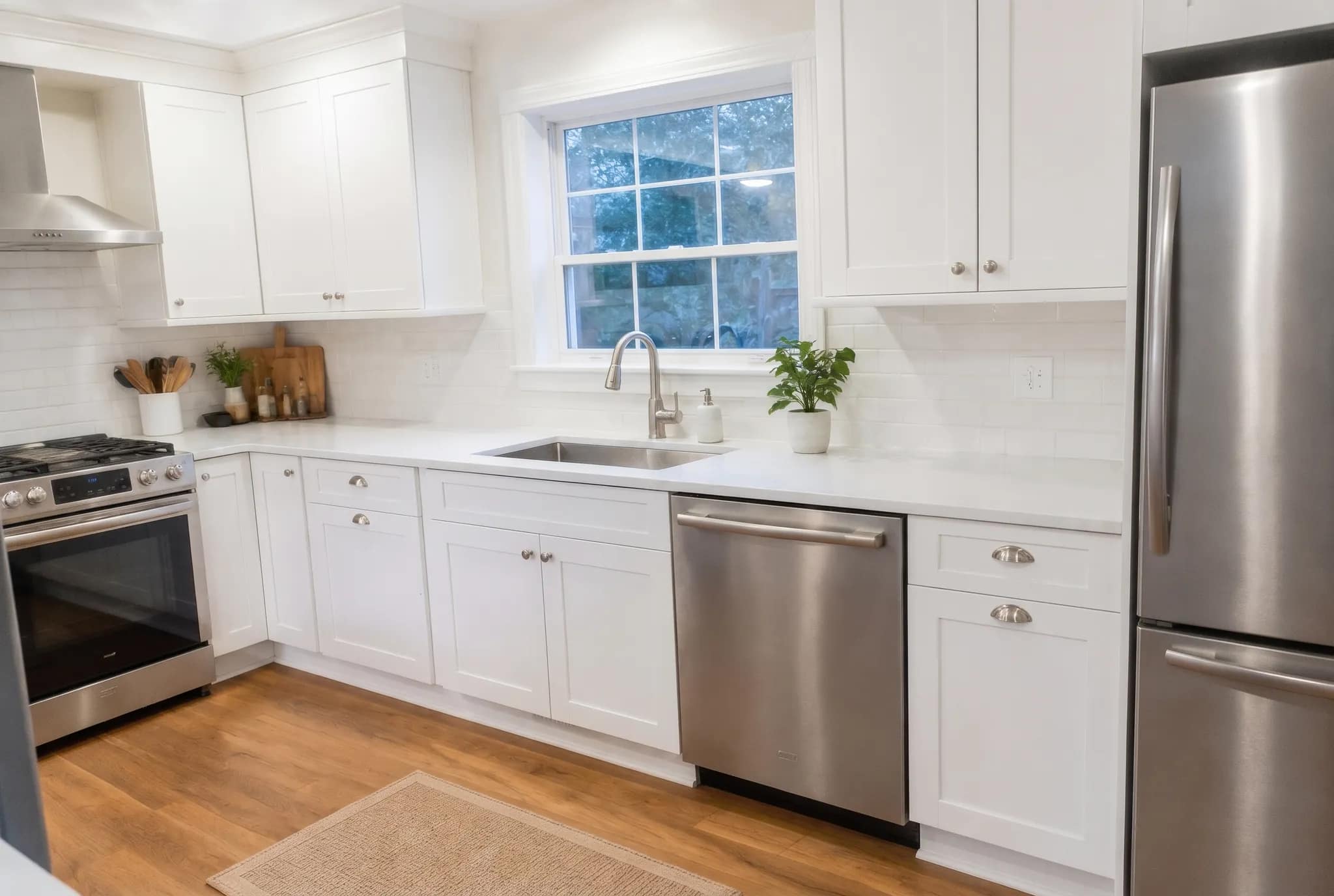 Kitchen example, after editing
